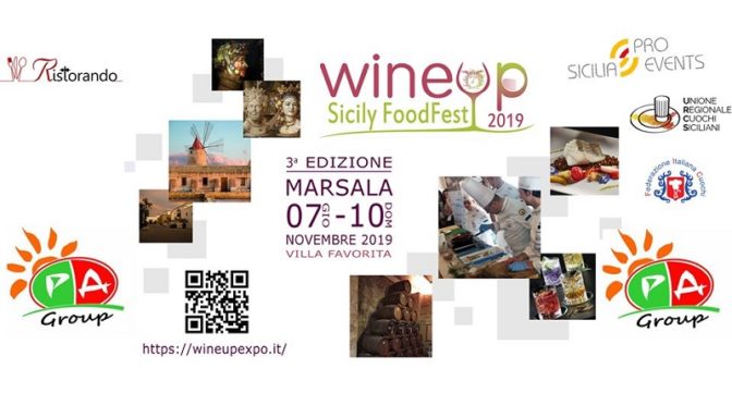 WineUp expo 2019 Marsala enoturismo