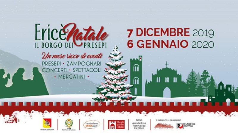 EricèNatale - Il Borgo dei presepi Erice Zampogne dal Mondo